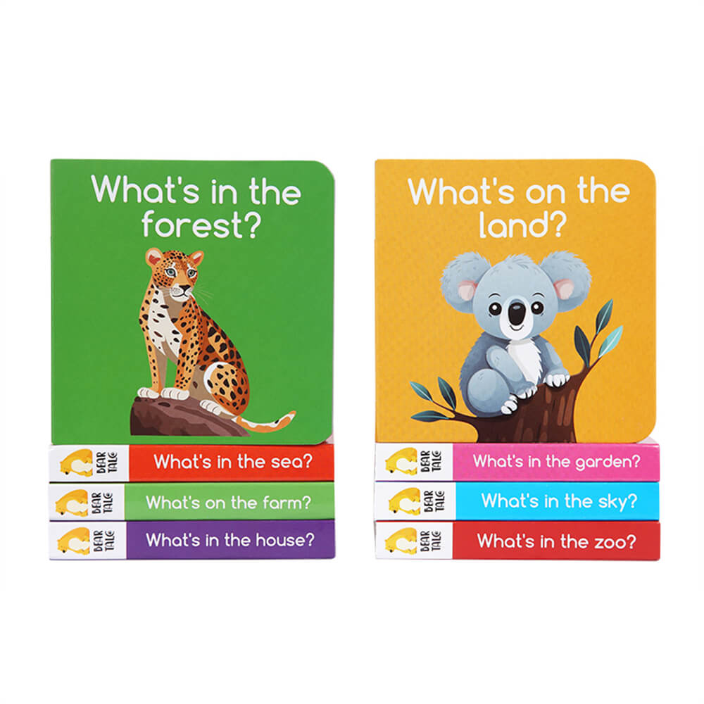 ANIMALS 8 Board Books