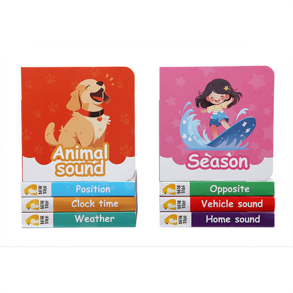 BABY LEARNING 8 Board Books